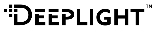 Deeplight's logo Black